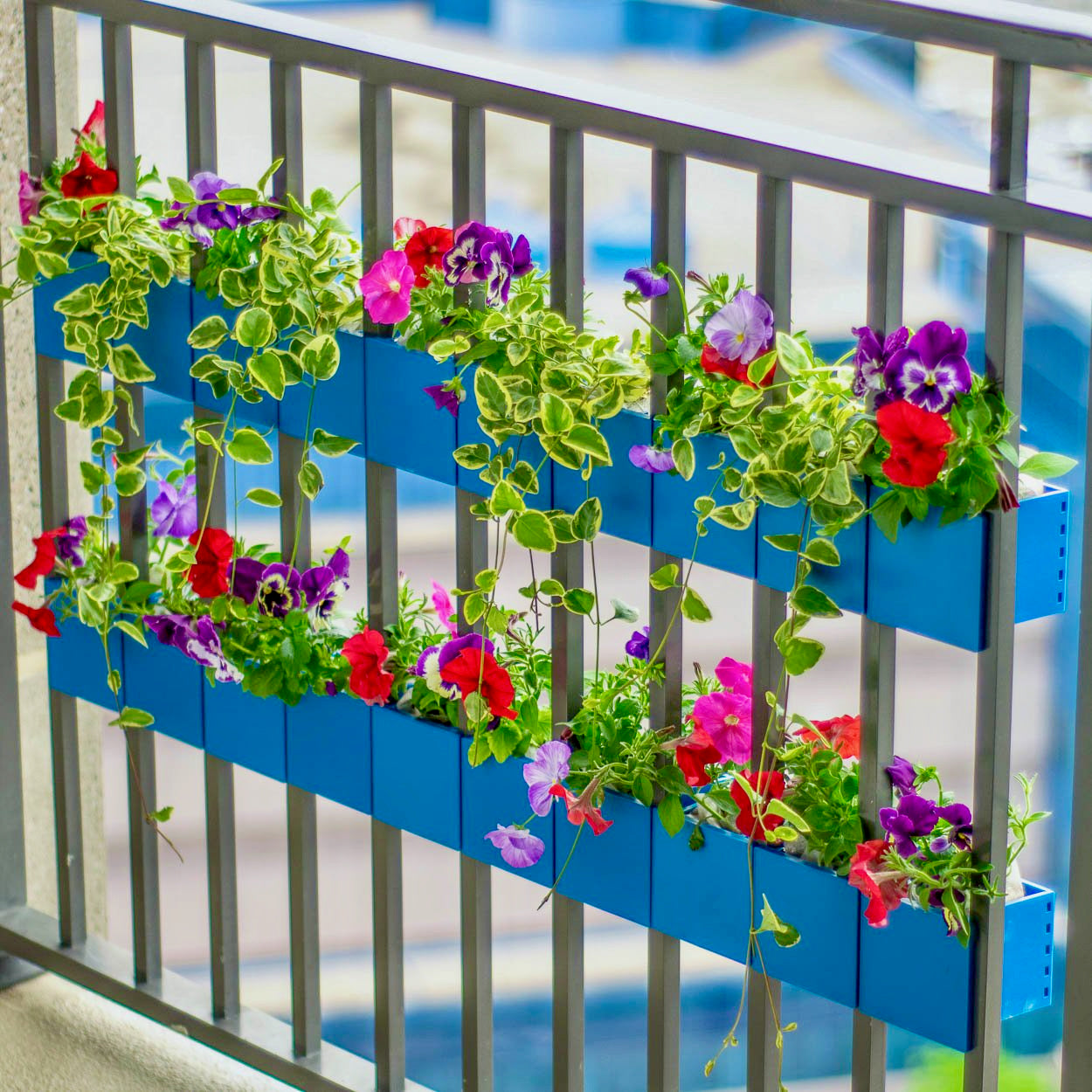 deck hanging planter 20 Railing Planters – Wraparound Porch & Large Balcony Sets – Sprout Planter
