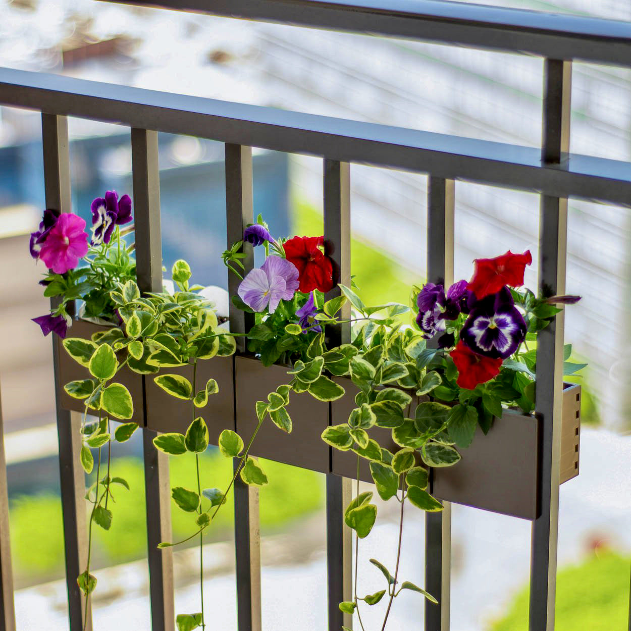 balcony railing planter pots 5 Balcony Railing Planters – Transform Your Outdoor Space – Sprout Planter