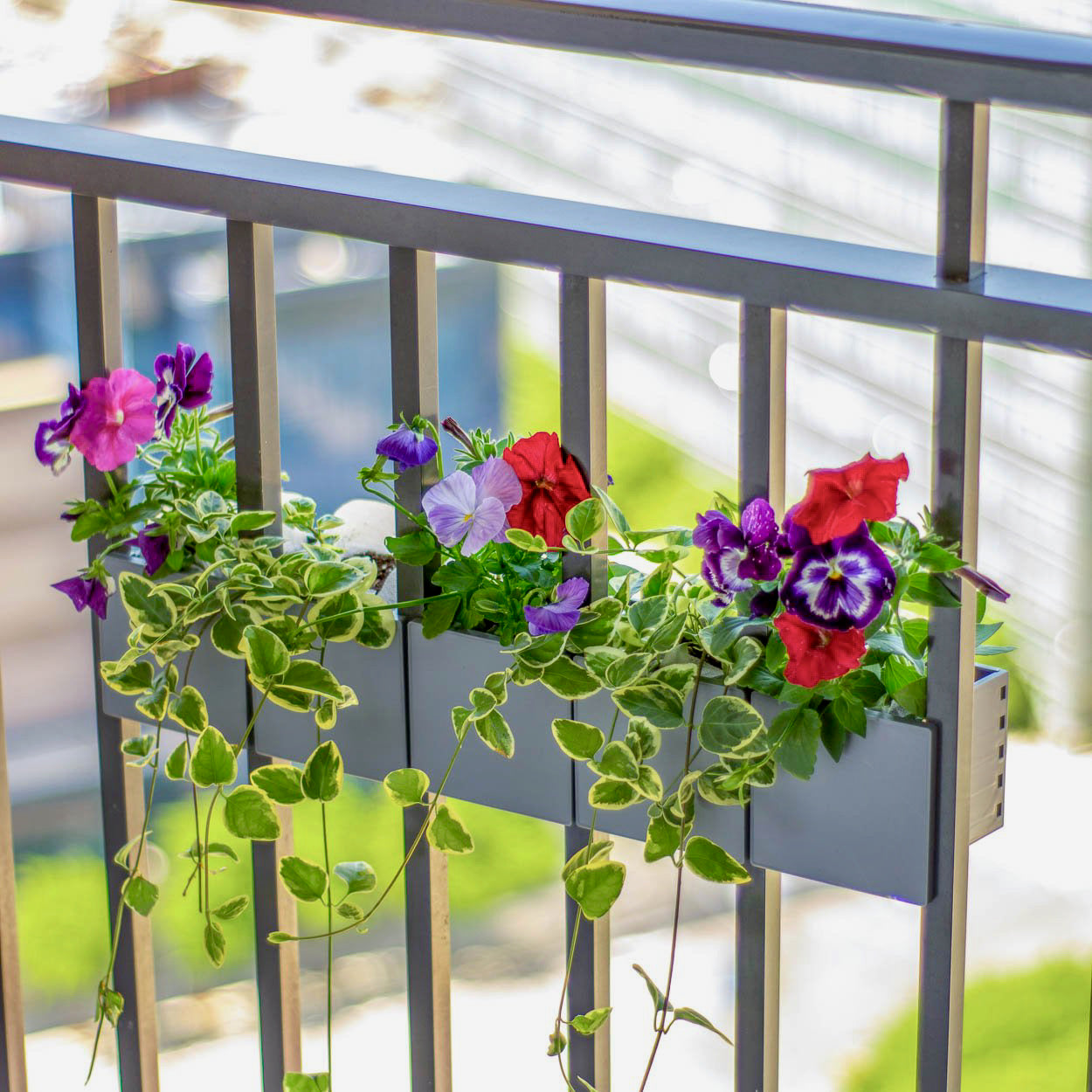 plastic balcony railing planter 5 Balcony Railing Planters – Transform Your Outdoor Space – Sprout Planter